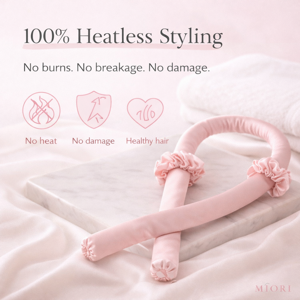 MIORI SatinWave–No-Heat Curling Rod